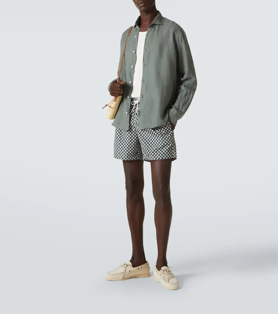 FEDELI Nick linen shirt | Thumbnail 3