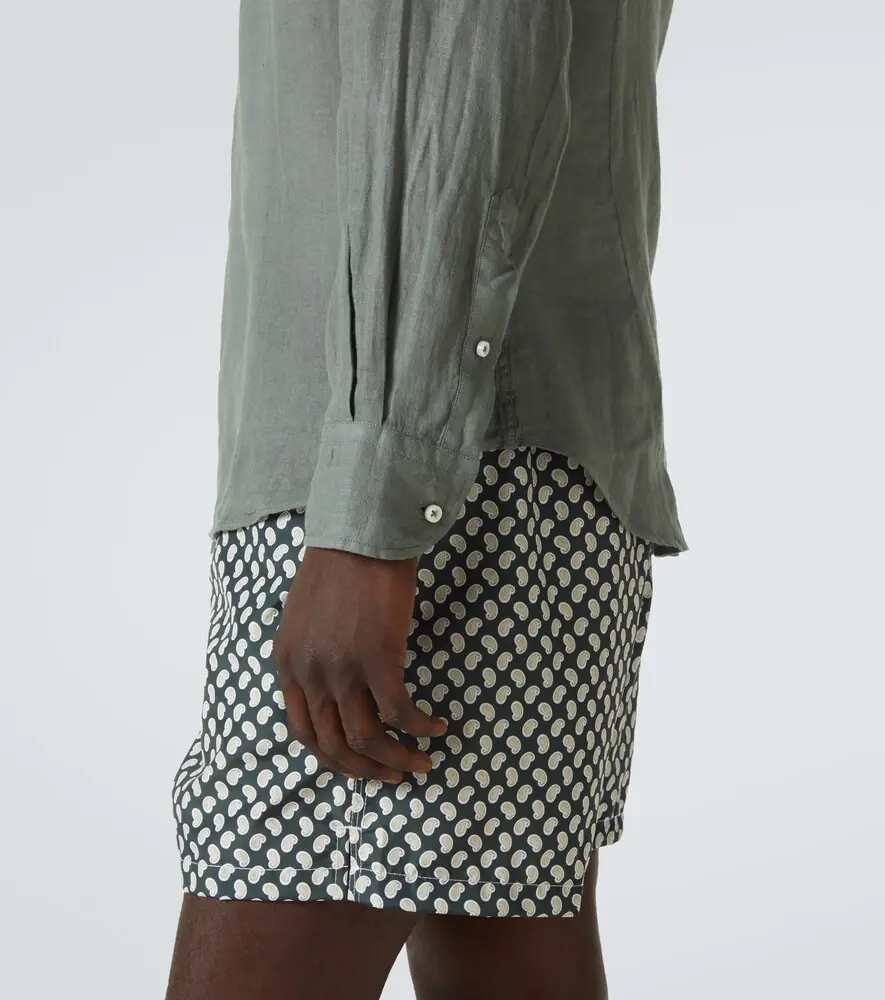 FEDELI Nick linen shirt | Thumbnail 6