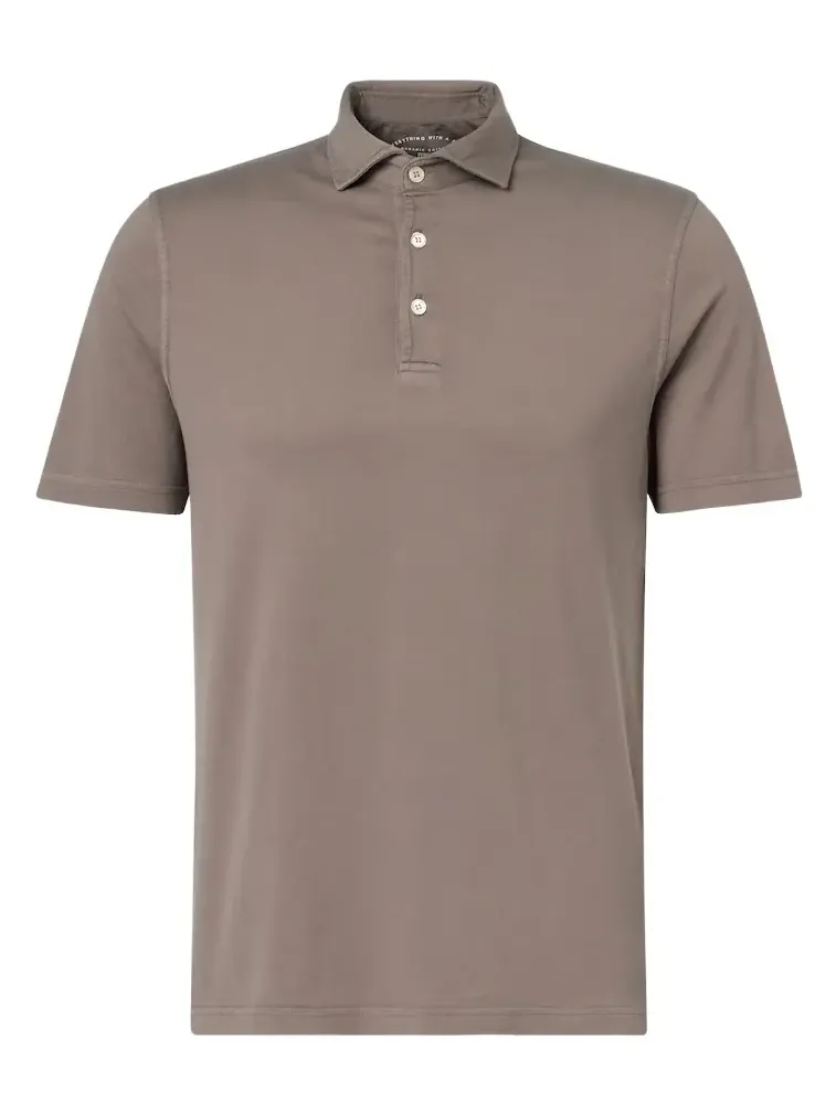Zero cotton jersey polo shirt Zero cotton jersey polo shirt