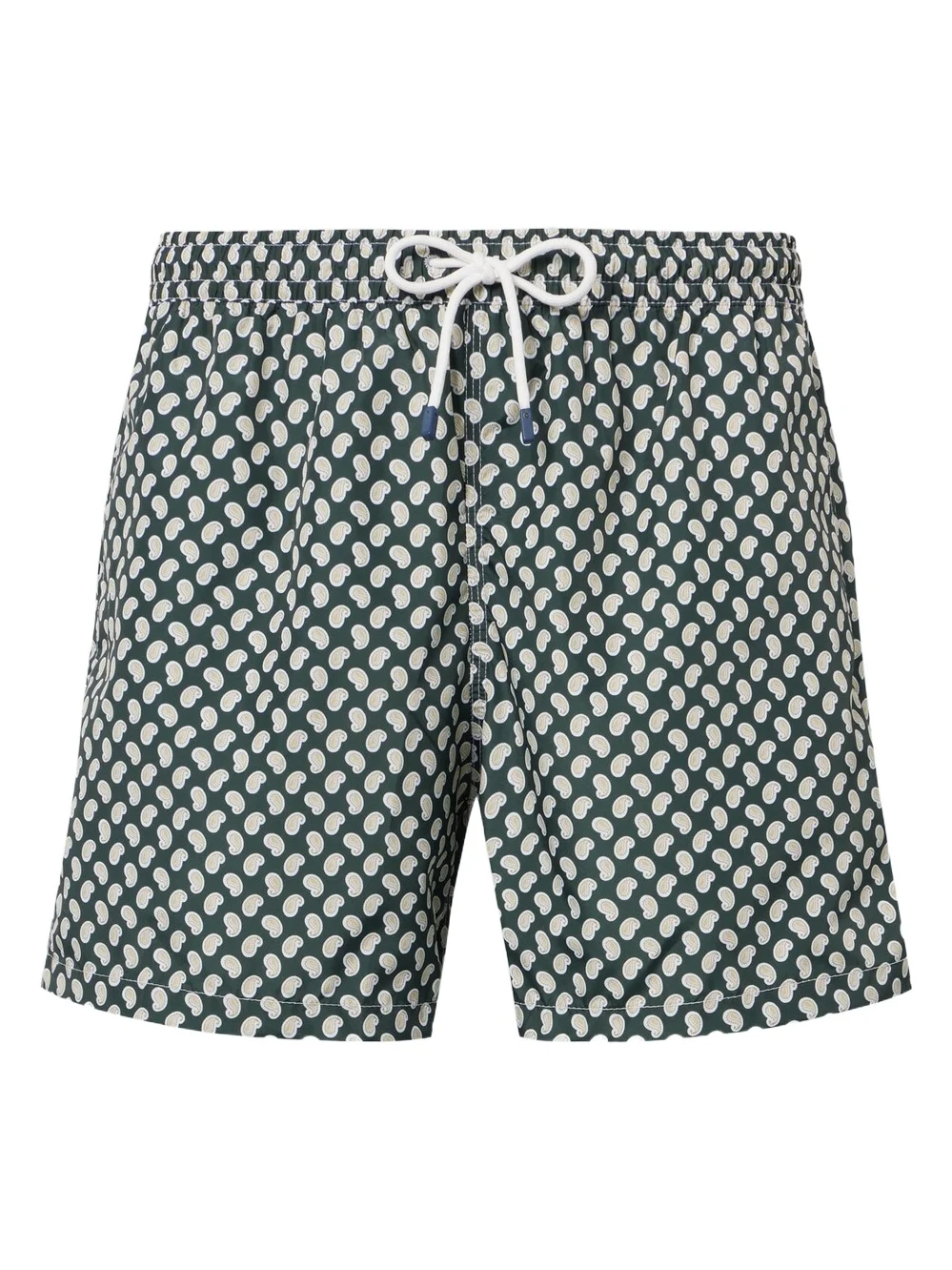 FEDELI Madeira paisley swim trunks