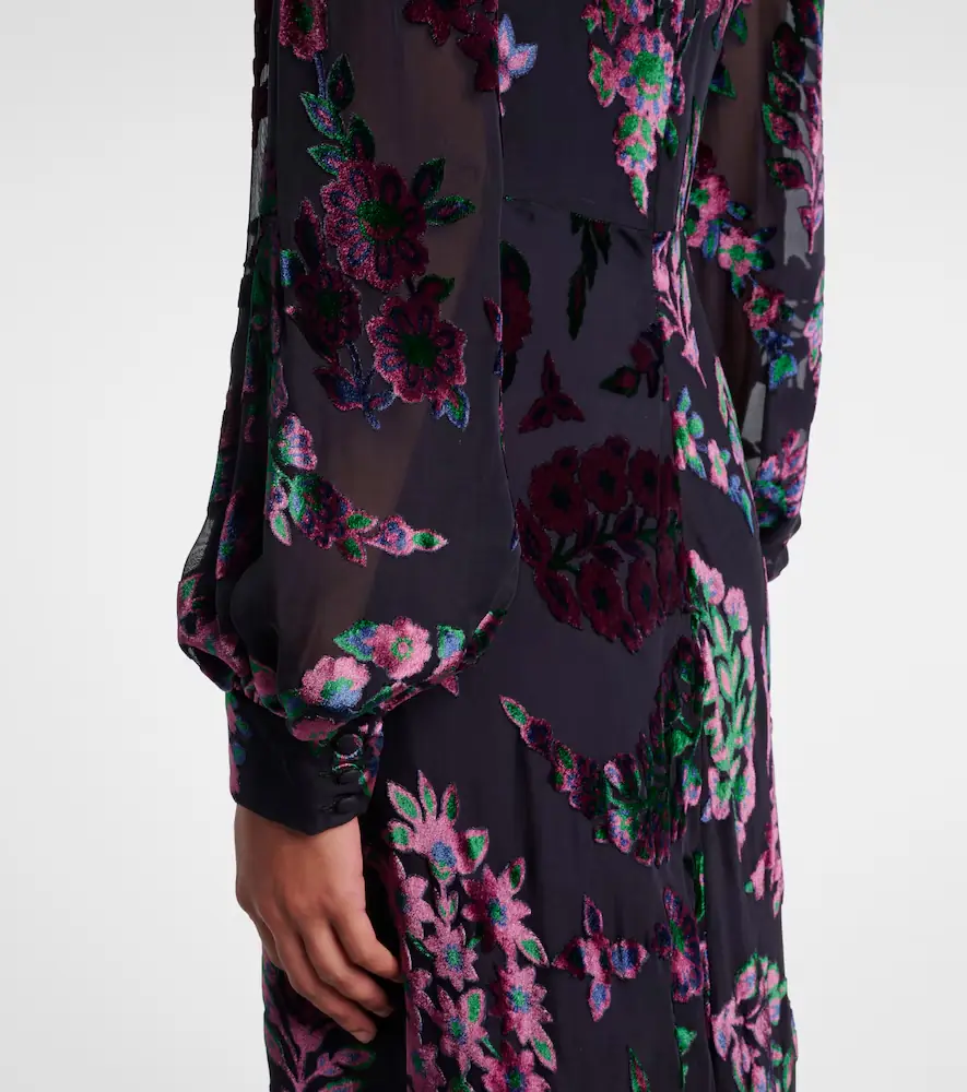 Etro Embroidered sheer gown | Thumbnail 5 Etro Embroidered sheer gown | Thumbnail 5
