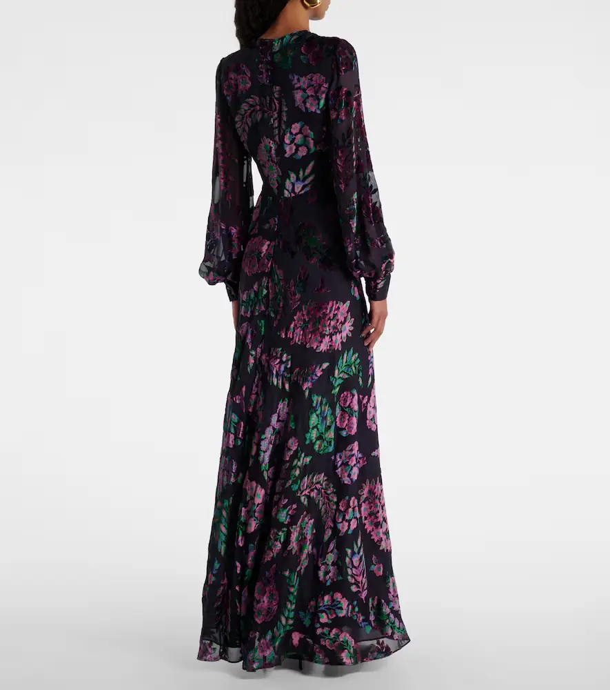 Etro Embroidered sheer gown | Thumbnail 6 Etro Embroidered sheer gown | Thumbnail 6