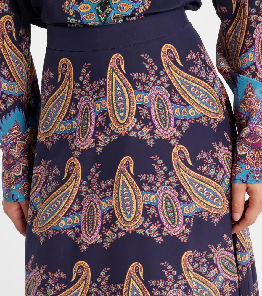 Etro Paisley silk maxi skirt | Thumbnail 4 Etro Paisley silk maxi skirt | Thumbnail 4