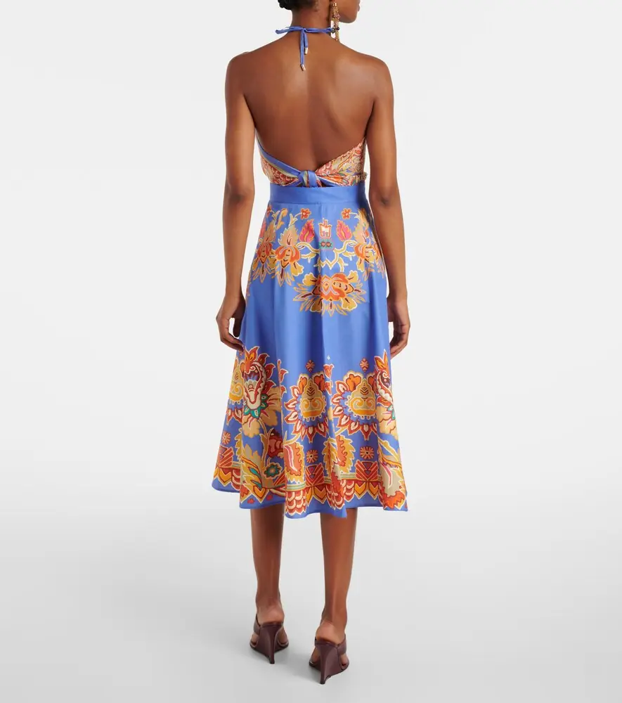 Etro Printed cotton midi skirt | Thumbnail 3 Etro Printed cotton midi skirt | Thumbnail 3
