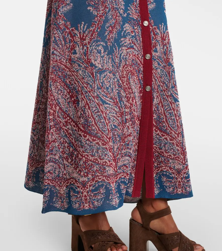 Etro Paisley jersey shirtdress | Thumbnail 3 Etro Paisley jersey shirtdress | Thumbnail 3