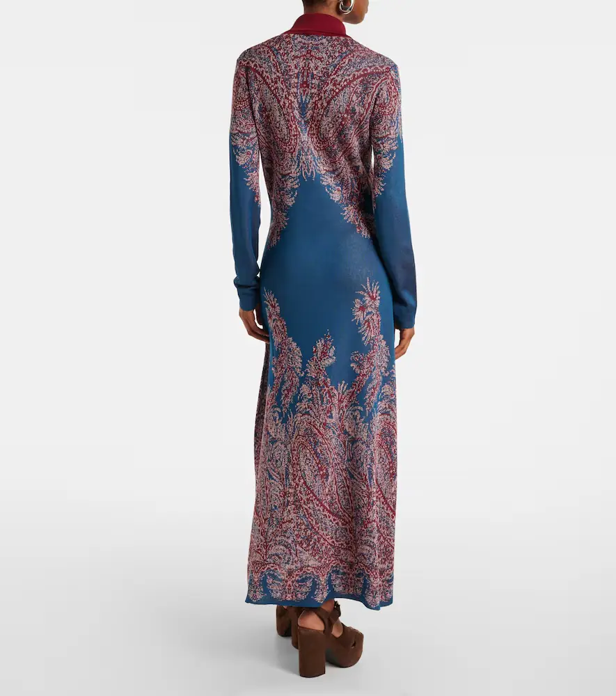 Etro Paisley jersey shirtdress | Thumbnail 6 Etro Paisley jersey shirtdress | Thumbnail 6
