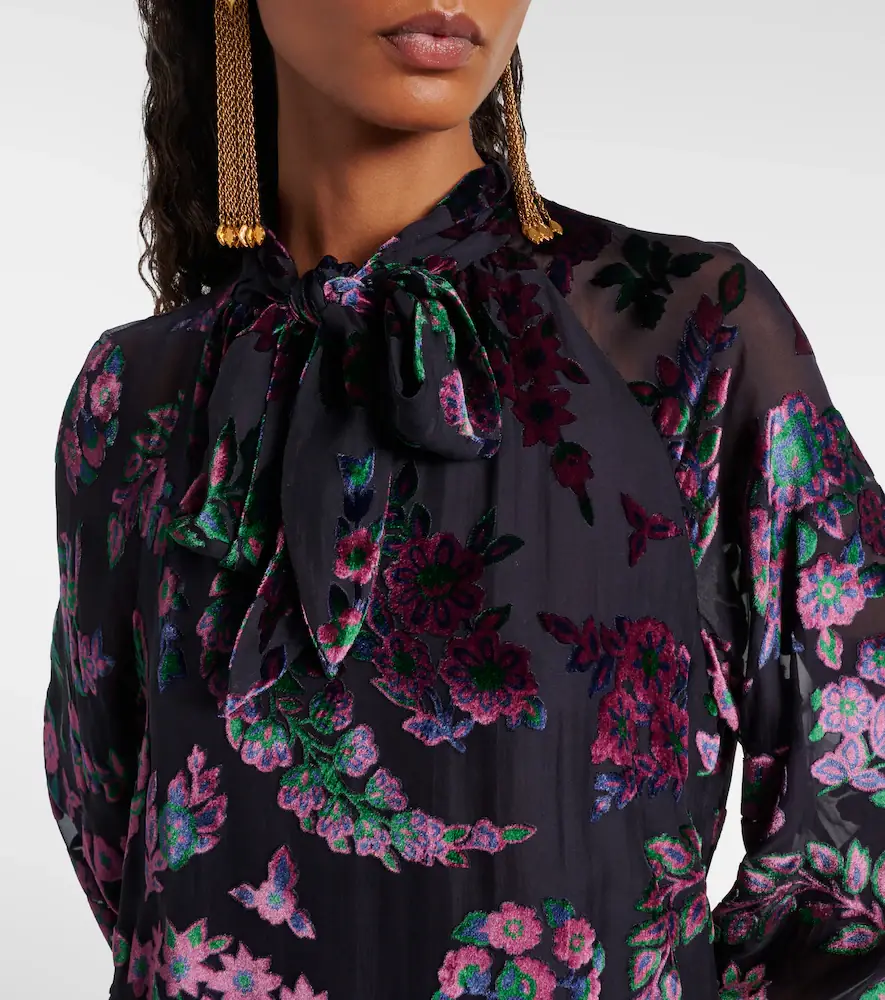 Etro Printed tie-neck blouse | Thumbnail 4 Etro Printed tie-neck blouse | Thumbnail 4