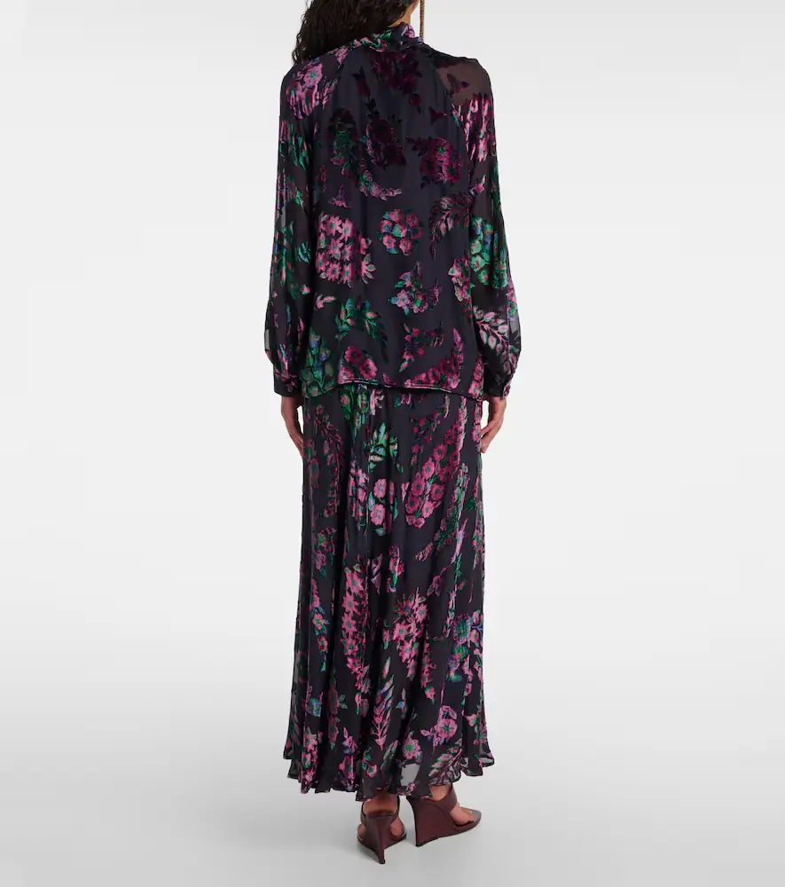 Etro Printed tie-neck blouse | Thumbnail 5 Etro Printed tie-neck blouse | Thumbnail 5
