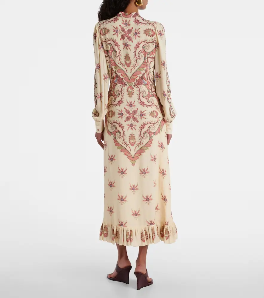 Etro Cutout printed midi dress | Thumbnail 4 Etro Cutout printed midi dress | Thumbnail 4