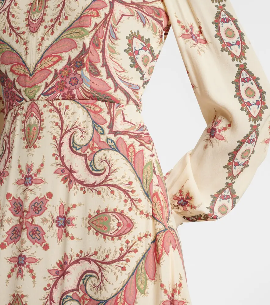 Etro Cutout printed midi dress | Thumbnail 5 Etro Cutout printed midi dress | Thumbnail 5