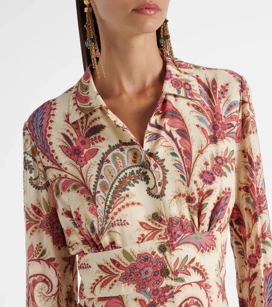 Etro Paisley shirt dress | Thumbnail 3 Etro Paisley shirt dress | Thumbnail 3