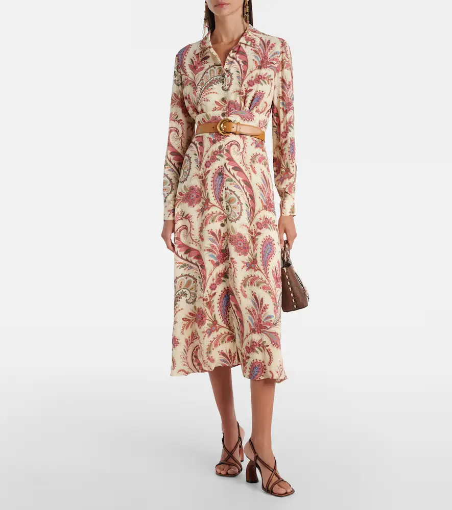 Etro Paisley shirt dress | Thumbnail 5 Etro Paisley shirt dress | Thumbnail 5