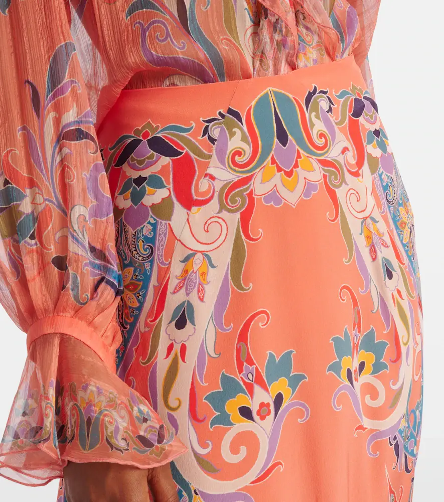 Etro Paisley silk maxi skirt | Thumbnail 3 Etro Paisley silk maxi skirt | Thumbnail 3