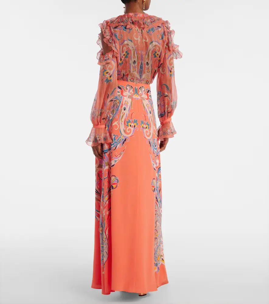 Etro Paisley silk maxi skirt | Thumbnail 4 Etro Paisley silk maxi skirt | Thumbnail 4