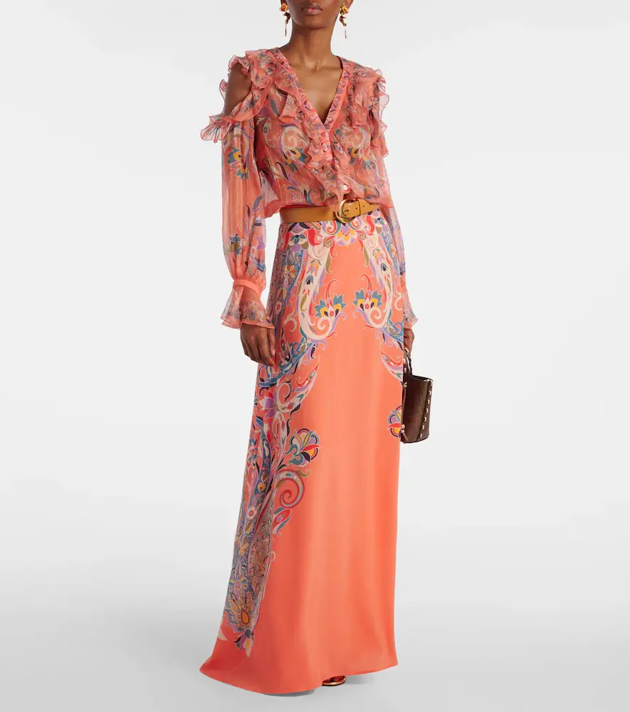 Etro Paisley silk maxi skirt | Thumbnail 5 Etro Paisley silk maxi skirt | Thumbnail 5