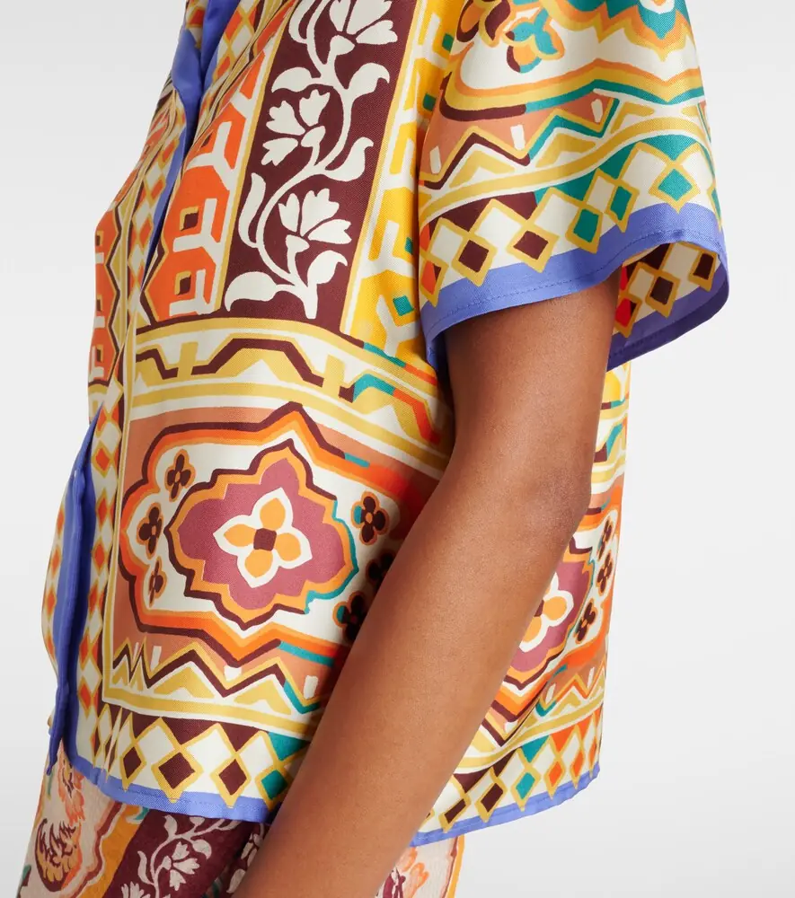 Etro Printed silk shirt | Thumbnail 2
