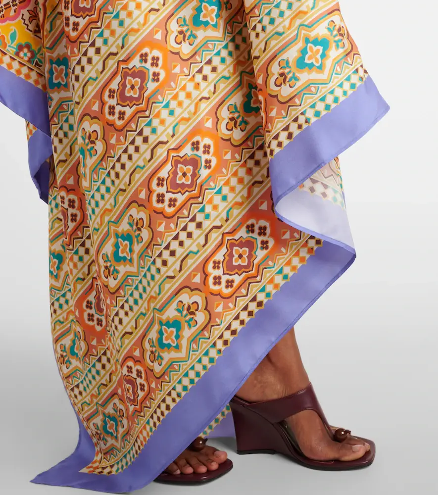 Etro Printed silk midi dress | Thumbnail 6