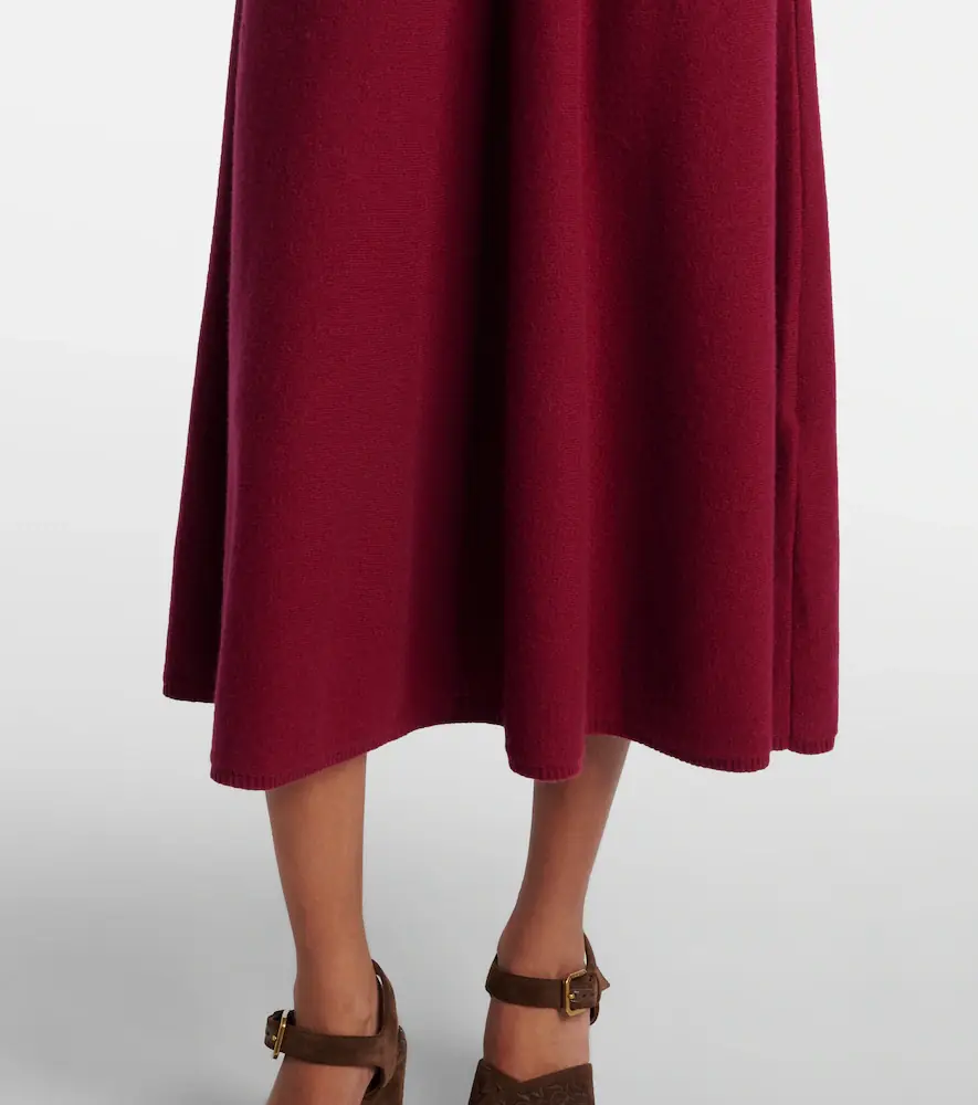 Etro Silk, wool, and cashmere shirt dress | Thumbnail 5 Etro Silk, wool, and cashmere shirt dress | Thumbnail 5
