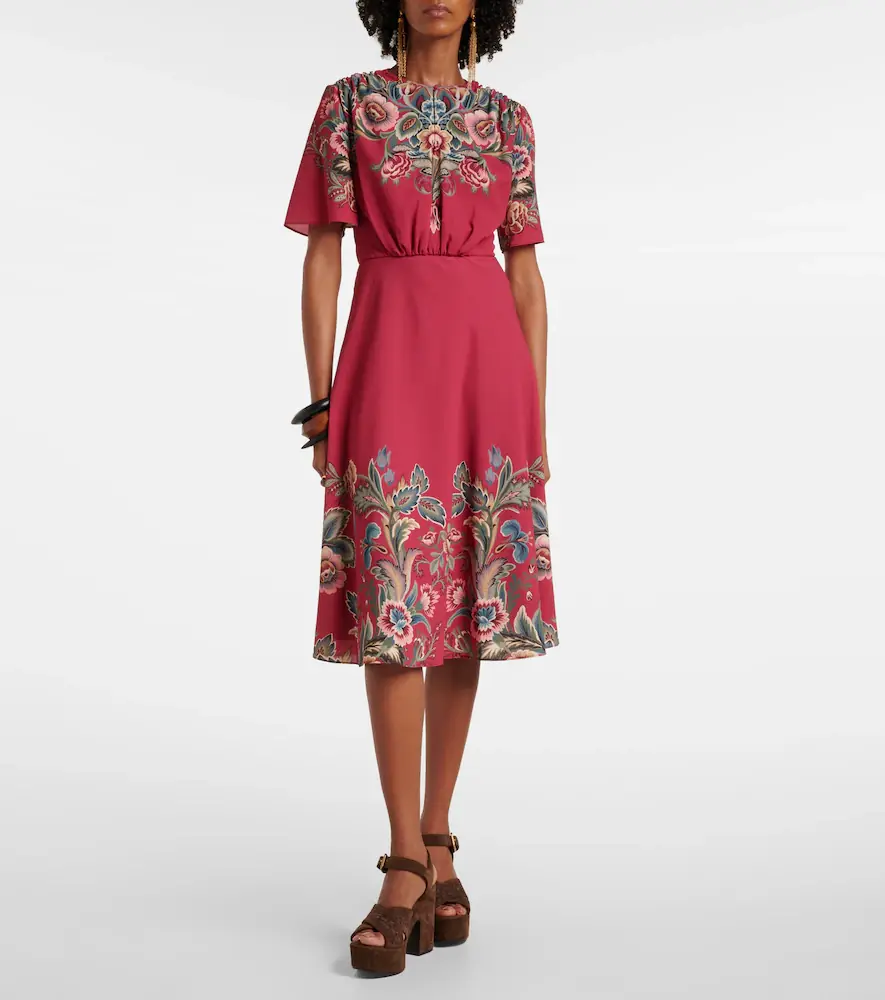 Etro Paisley crêpe jersey maxi dress | Thumbnail 2 Etro Paisley crêpe jersey maxi dress | Thumbnail 2
