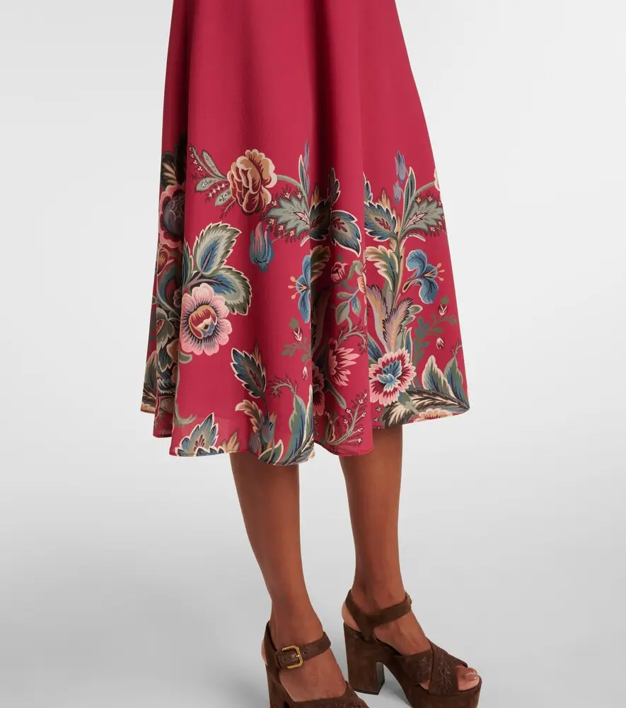Etro Paisley crêpe jersey maxi dress | Thumbnail 3 Etro Paisley crêpe jersey maxi dress | Thumbnail 3