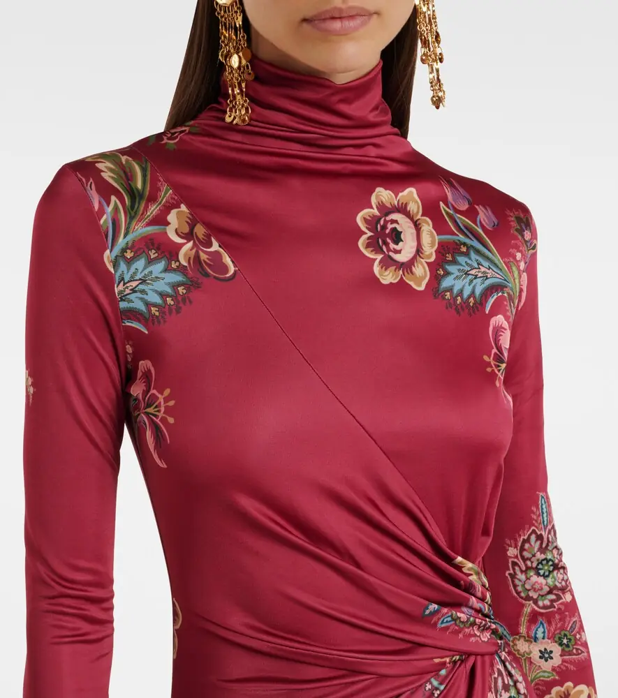 Etro Printed midi dress | Thumbnail 4 Etro Printed midi dress | Thumbnail 4