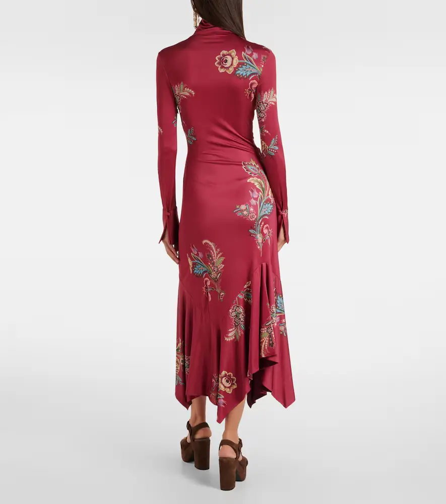 Etro Printed midi dress | Thumbnail 6 Etro Printed midi dress | Thumbnail 6