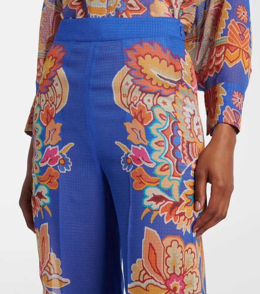 Etro Paisley wide-leg pants | Thumbnail 4 Etro Paisley wide-leg pants | Thumbnail 4
