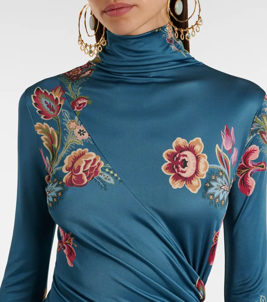 Etro Printed midi dress | Thumbnail 4