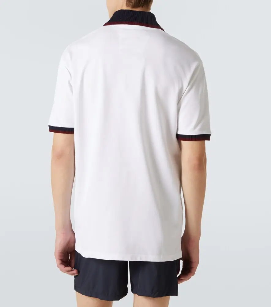 Gucci Cotton piqué polo shirt | Thumbnail 4