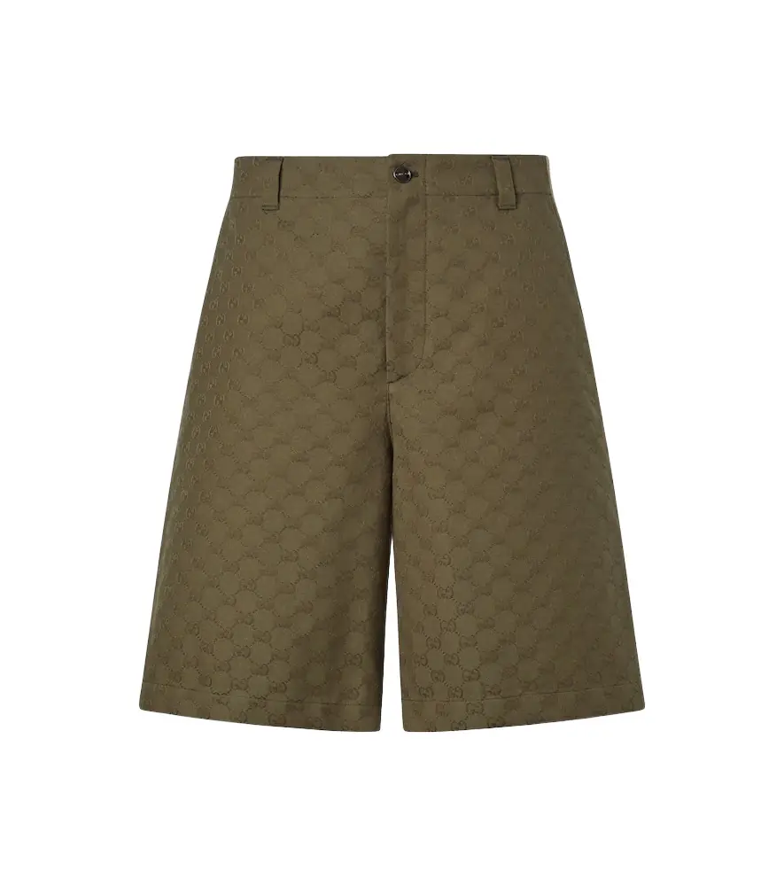 Gucci GG cotton-blend Bermuda shorts | Image 1 Gucci GG cotton-blend Bermuda shorts | Image 1