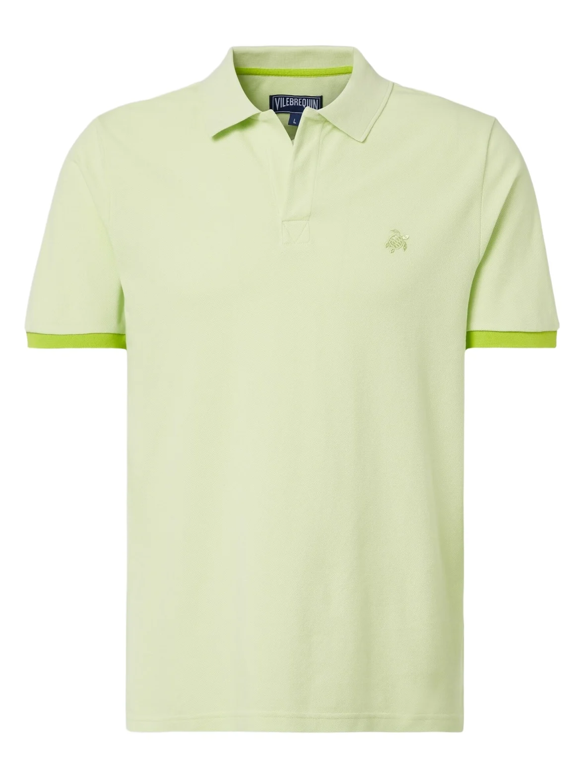 Cotton piqué polo shirt