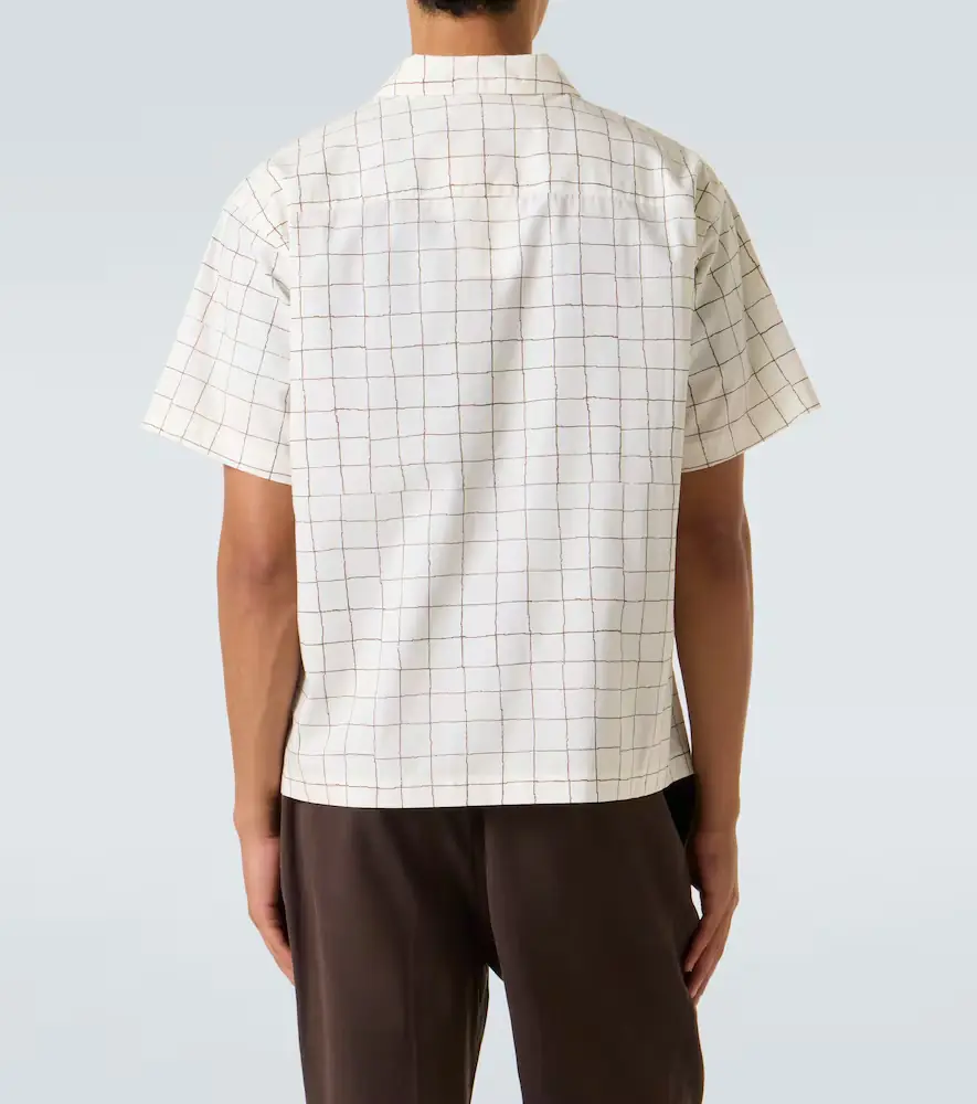 Frame Checked bowling shirt | Thumbnail 5