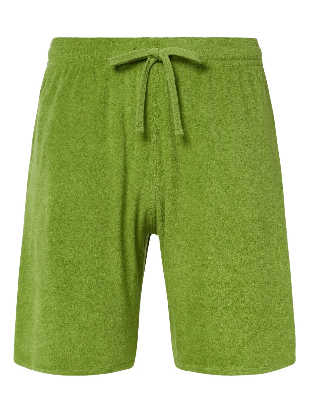 Cotton-blend terry Bermuda shorts Cotton-blend terry Bermuda shorts