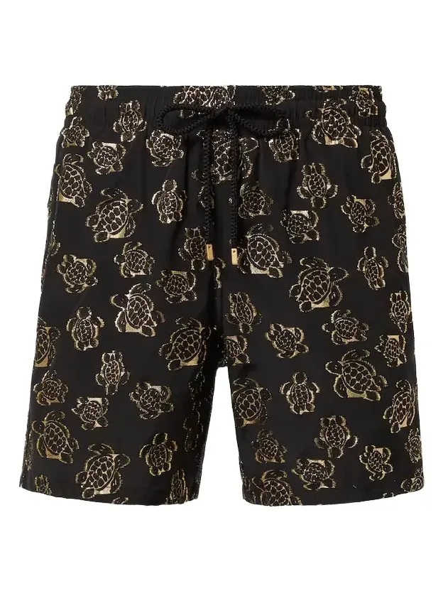 Jacquard embroidered swim trunks Jacquard embroidered swim trunks