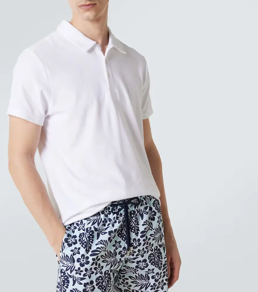 Vilebrequin Cotton-blend terry polo shirt | Thumbnail 3 Vilebrequin Cotton-blend terry polo shirt | Thumbnail 3