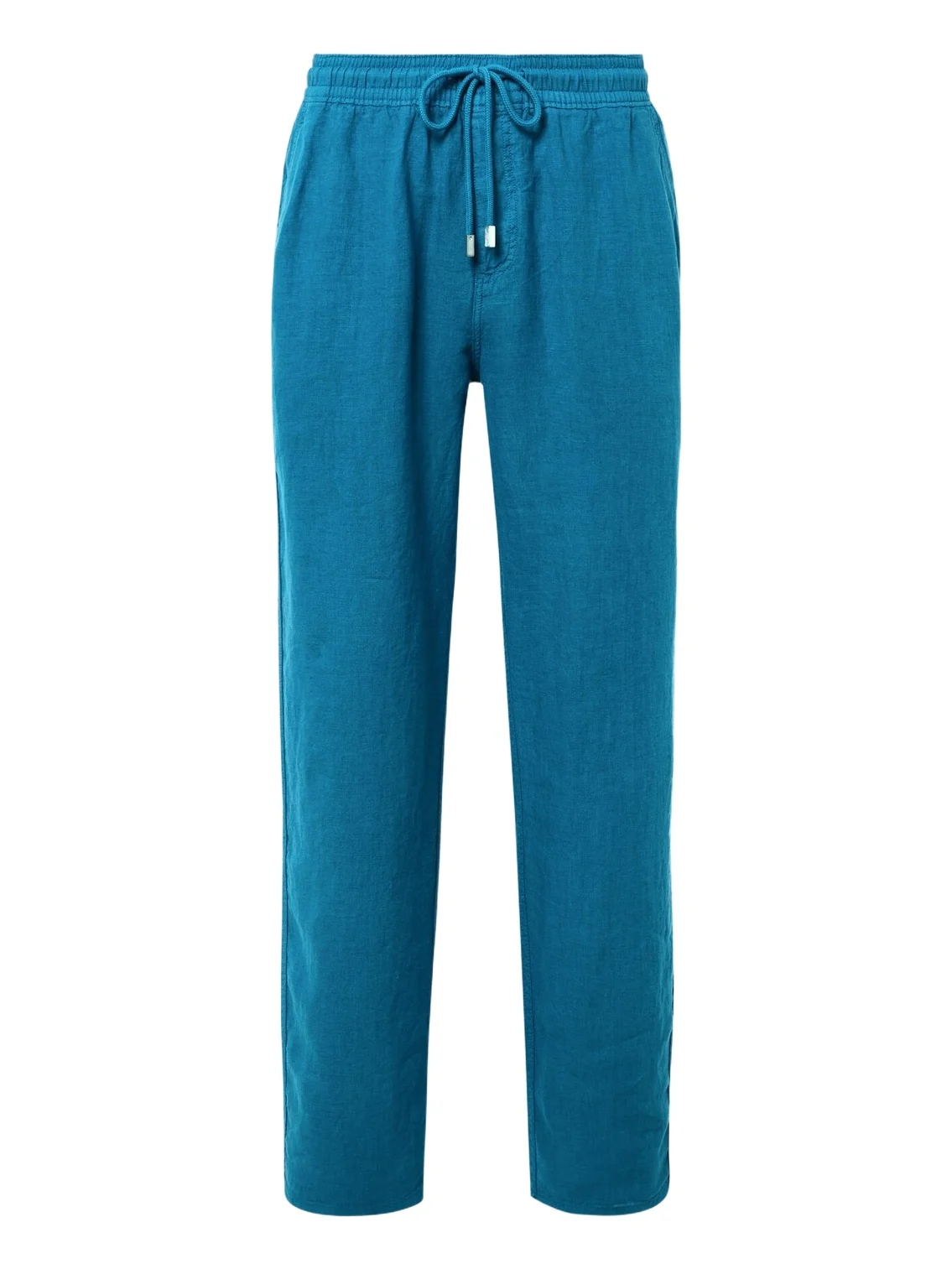 Linen wide-leg pants