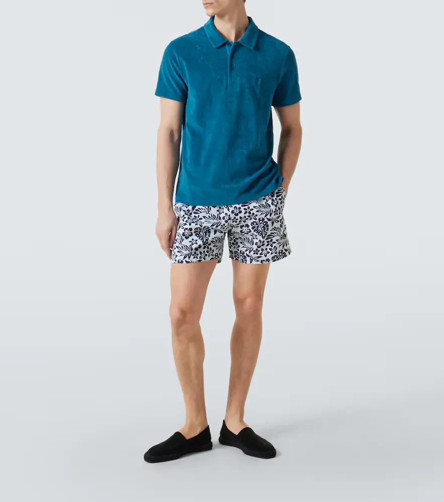 Vilebrequin Cotton-blend terry polo shirt | Thumbnail 2 Vilebrequin Cotton-blend terry polo shirt | Thumbnail 2