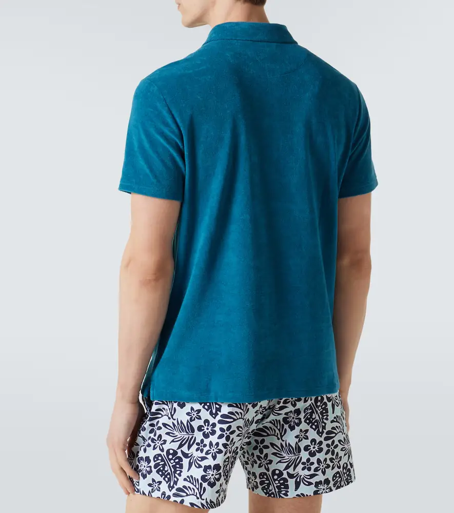 Vilebrequin Cotton-blend terry polo shirt | Thumbnail 4 Vilebrequin Cotton-blend terry polo shirt | Thumbnail 4