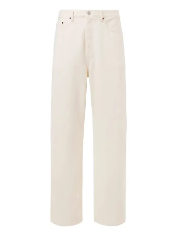 Frame Baggy high-rise wide-leg jeans