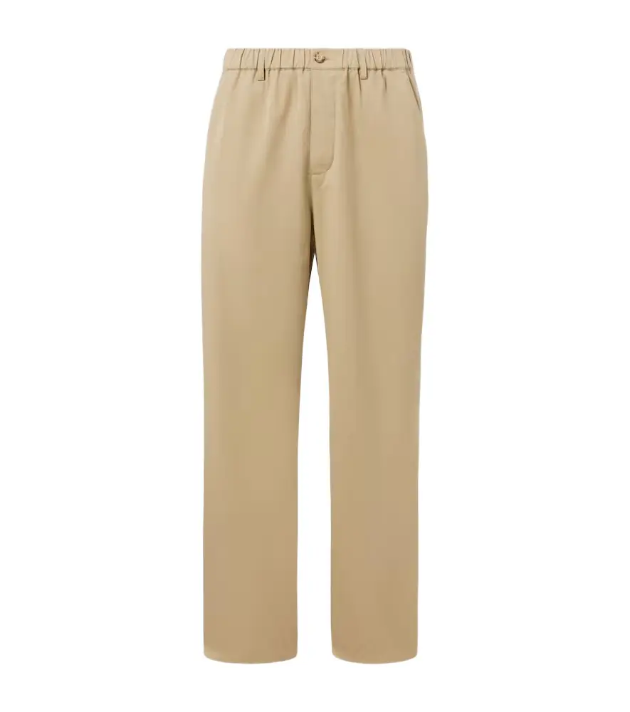 Frame Cotton straight pants