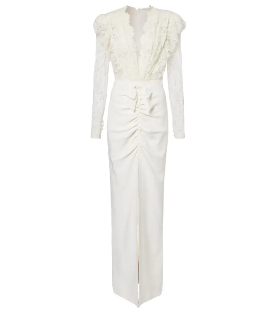Alessandra Rich Lace gown
