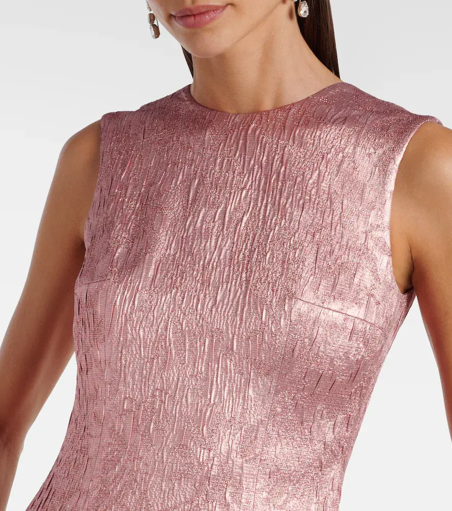 Emilia Wickstead Nodin open-back cloque gown | Thumbnail 5