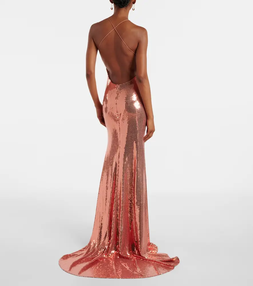 Alex Perry Open-back sequined gown | Thumbnail 2