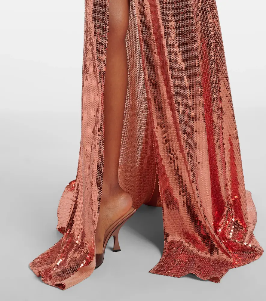 Alex Perry Open-back sequined gown | Thumbnail 4