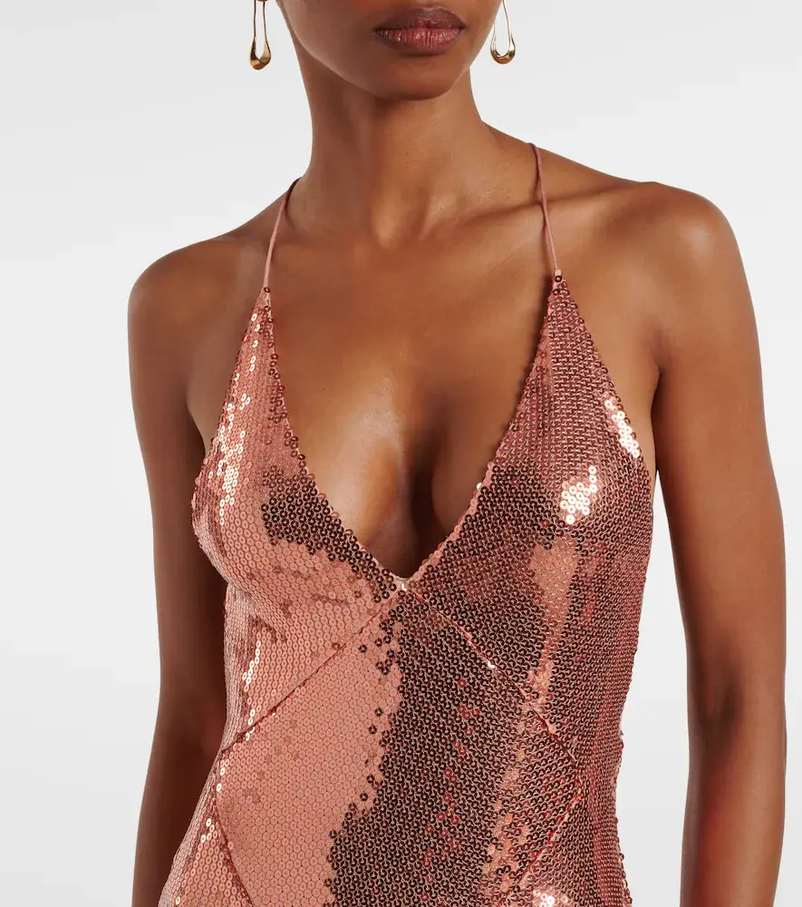 Alex Perry Open-back sequined gown | Thumbnail 6