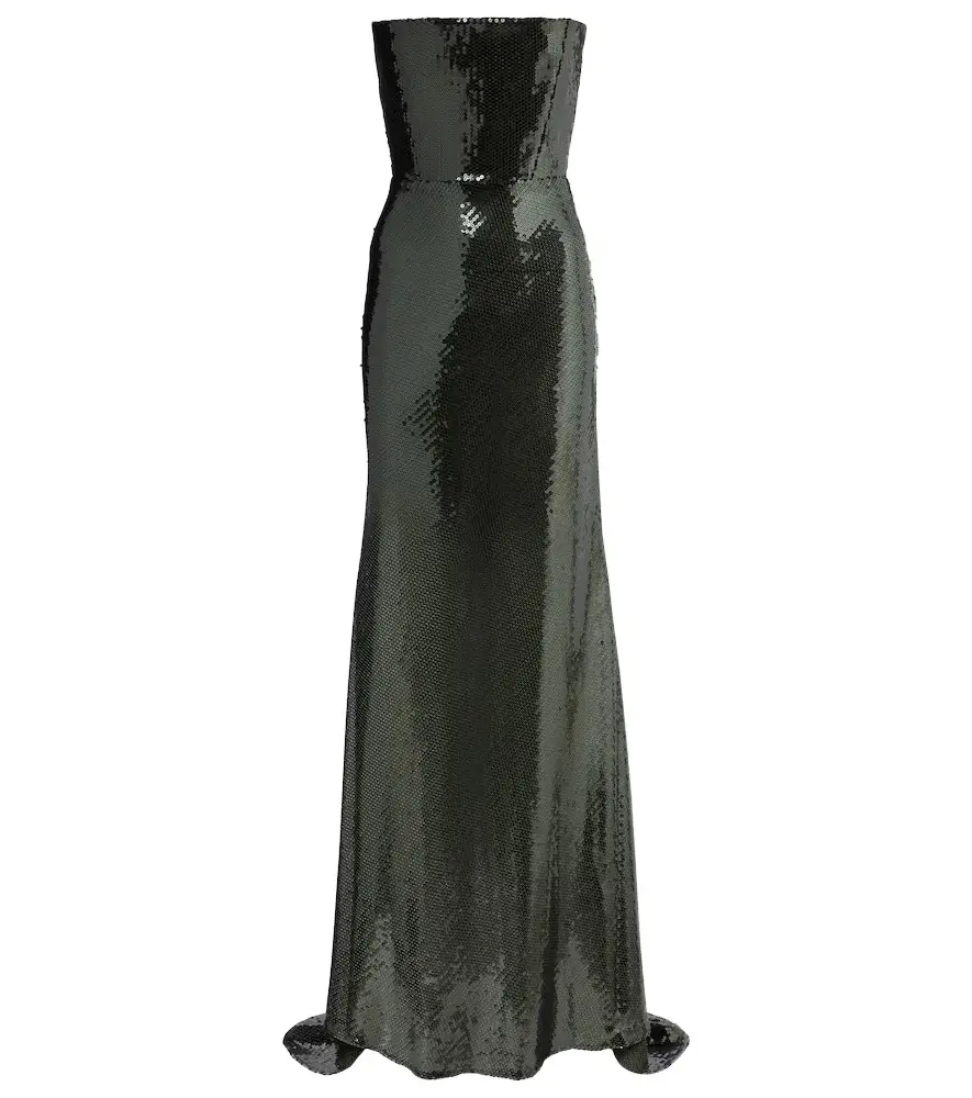 Sequined corset gown Sequined corset gown