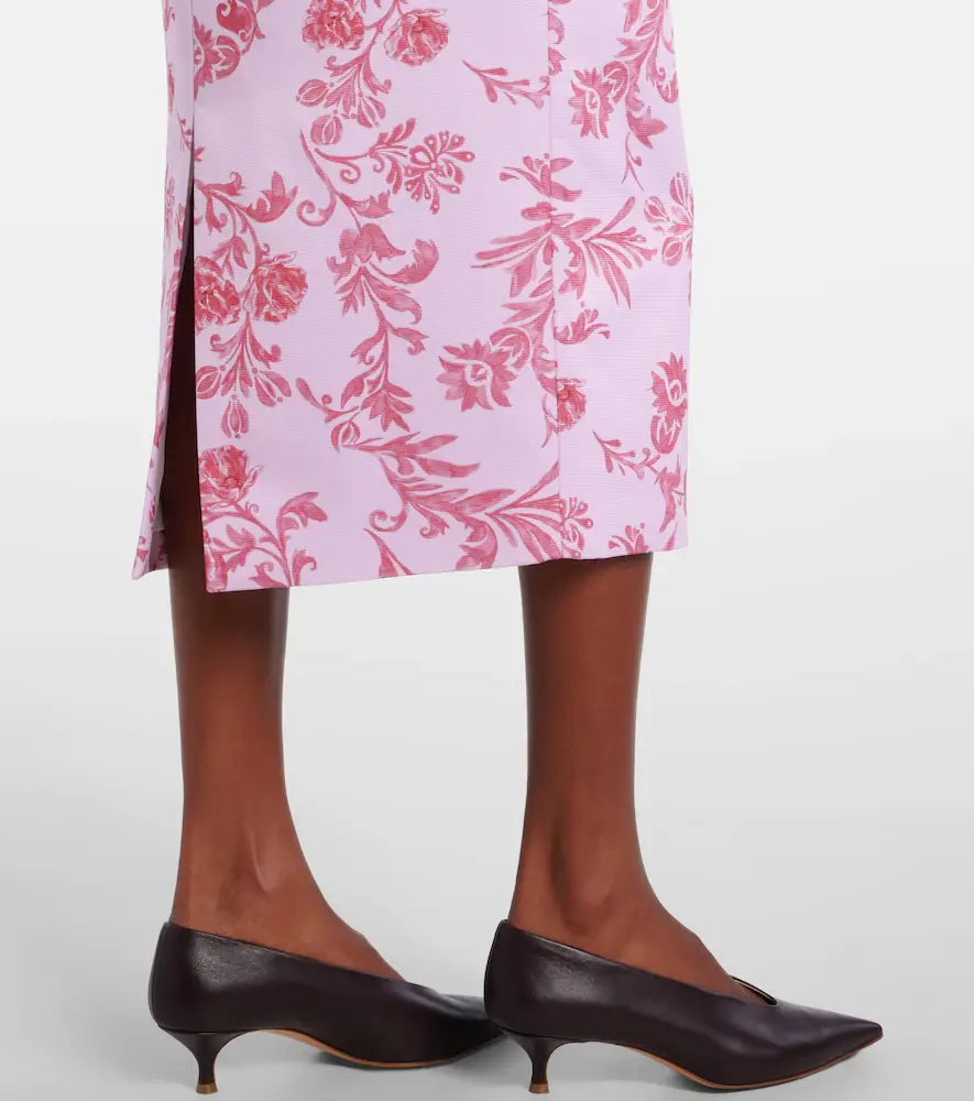 Emilia Wickstead Lorelei floral taffeta faille pencil skirt | Thumbnail 4 Emilia Wickstead Lorelei floral taffeta faille pencil skirt | Thumbnail 4