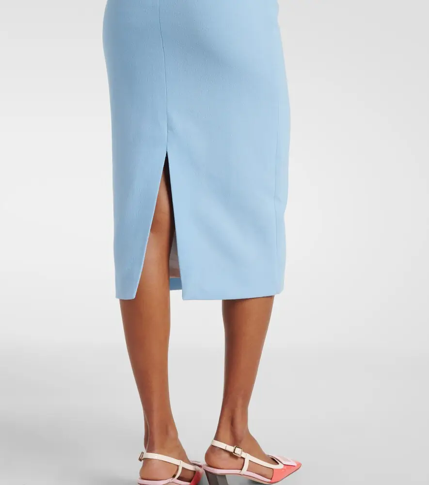 Emilia Wickstead Valletta wool cocktail dress | Thumbnail 3