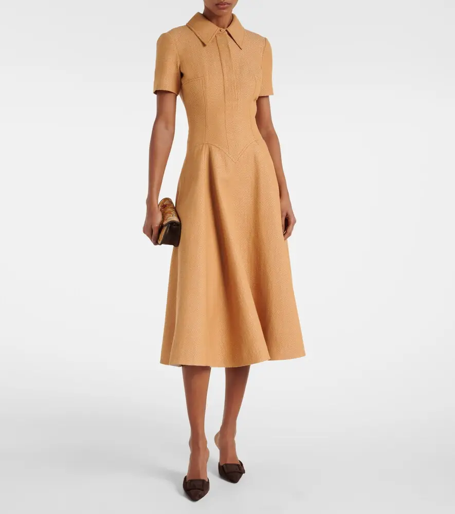 Emilia Wickstead Jody cotton and linen blend dress | Thumbnail 6 Emilia Wickstead Jody cotton and linen blend dress | Thumbnail 6