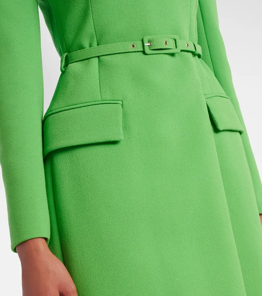 Emilia Wickstead Kalonice wool crêpe midi dress | Thumbnail 2